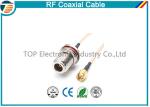 N Type 50 OHMS Different RF Coaxial Cable RG136 , RG174 , RG178