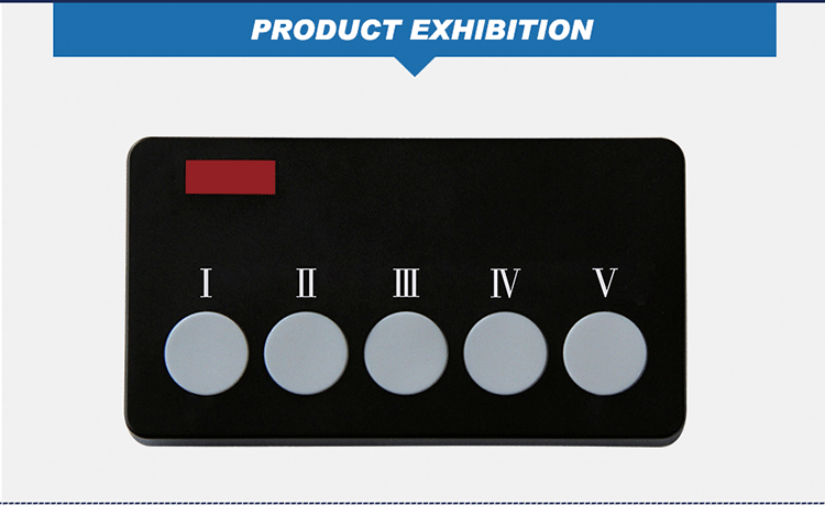 clothing factory wireless electric calling bell on tailers operation desk to call manager for assistance