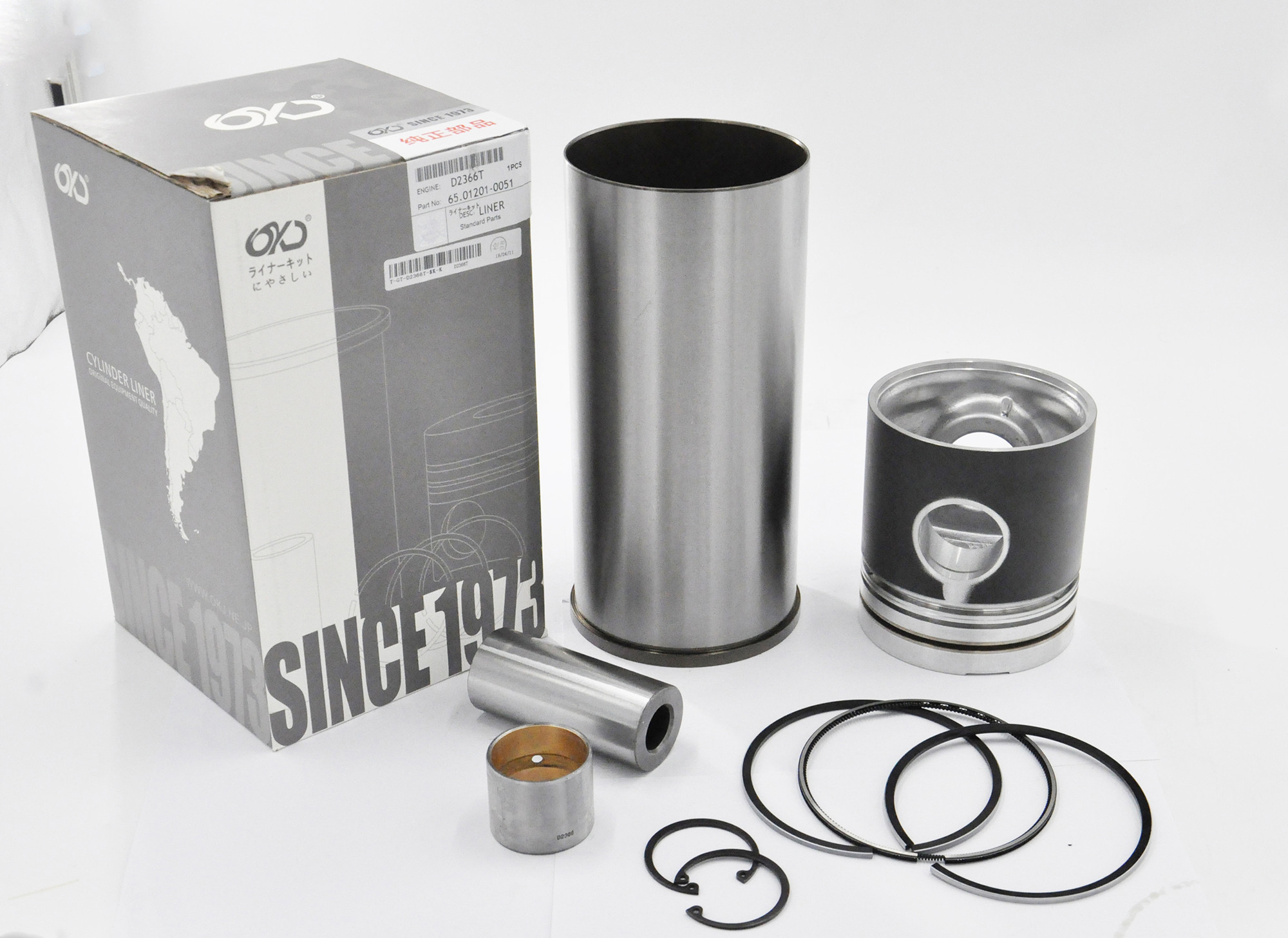 Engine Rebuild Kits D2366p Overhaul Kit Piston Ring Set Liner Kit For Doosan