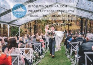 Wholesale 20x40m Cheap Outdoor Luxury Wedding Tents with Decorations from china suppliers