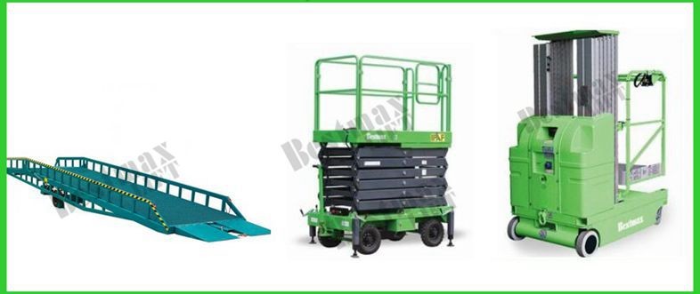 6-15T Load Capacity Stationary Dock Leveler/Container Forklift Loading Ramp ​