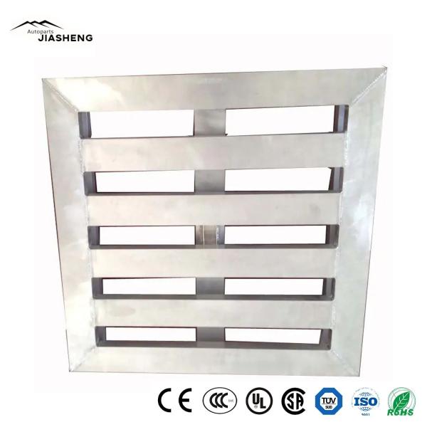 Folding Semi-Open Metal Container Transport Warehouse Metal Cage Pallet Sold