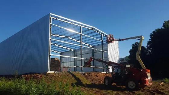 ODM Light Steel Structure Factory Warehouse Manufactured Steel Buildings For
