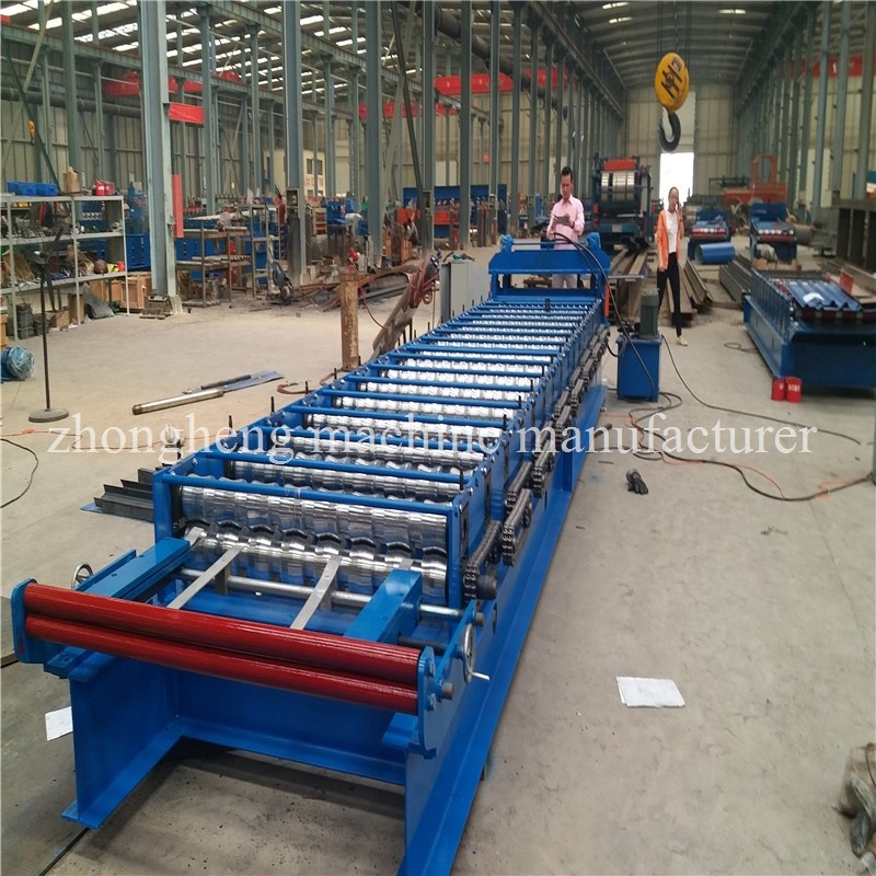 Galvanized Metal Aluminum Roll Forming Machines , Automatic Roll Forming Machines