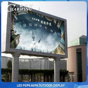 Wholesale High Brightness P5 P8 Outdoor LED Display Fixed Building Advertising Screen from china suppliers