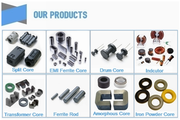 Winding Copper Magnetic Ferrite Rod Bar Core Choke Coil Inductor For Industrial Magnet