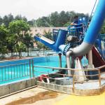 Commercial Aqua Park Equipment Thrilling Cannon Ball Water Slide , 180 Rider / H