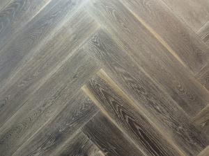 Wholesale white oak herringbone wood flooring, Oak fishbone Engineered Wood Flooring from china suppliers