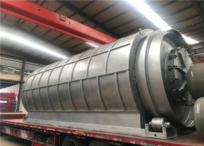 40%-50% Oil Rate Rubber Tire Recycling Pyrolysis Machine For Making Fuel Oil