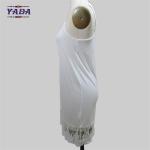 Ladies viscose spandex straps full slip t- shirt dress women plus size wholesale