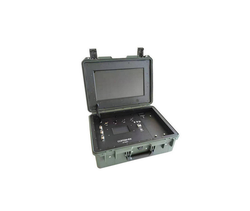 Long Range Outdoor COFDM Wireless Video Receiver HD AV Receiver with 17 inch Monitor