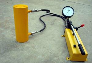 Wholesale Self Priming Small 2 Speed Hydraulic Hand Pump 10000 Psi Color Changeable from china suppliers