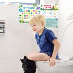 Graffiti Sticker Potty Training Chart Colorful For Young Children Boy Girl
