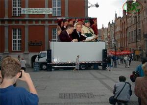 Wholesale outdoor P8 SMD Full Color truck mounted led display advertising，led mobile digital advertising sign trailer from china suppliers