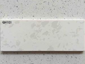 China Artificial Vanity Top Quartz Stone Slab Color Optional 3200 * 1600mm Size on sale