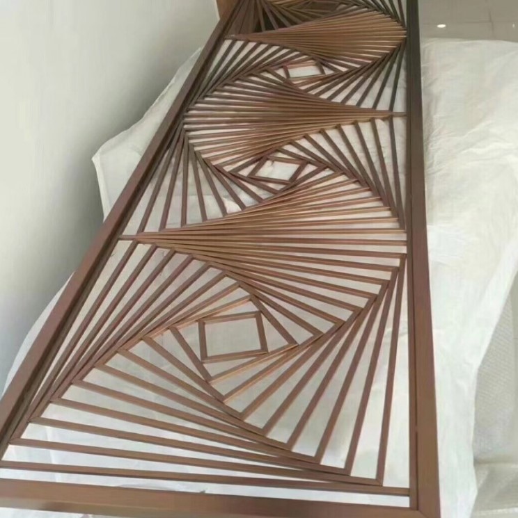Laser Cut Decorative Perforated Wall Panel Metal Decorative Wall Art Panel