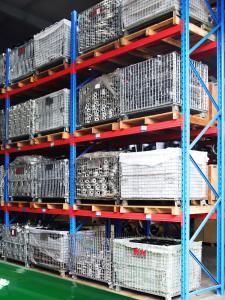 Wholesale 2000mm Height Zinc Plated Cold Rolled Steel Pallet Racking from china suppliers