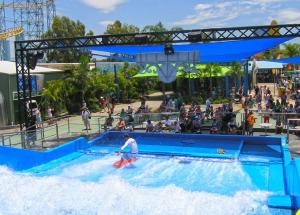 Wholesale Customized Flow Rider Wave Fiberglass Surfing Machine Amusement for Water Park from china suppliers