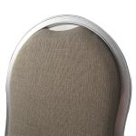 Modern Style Stackable Garden Conference Furniture Metal Legs Banquet Chair