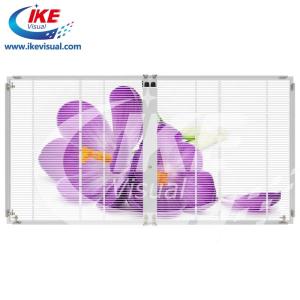 Wholesale P7 Indoor Transparent LED Display Window TV Billboard Full Color IP40 from china suppliers