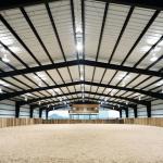 Custom High Quality Prefabricated Steel Riding Arena Buildings