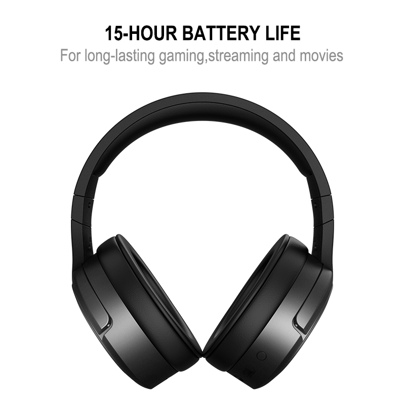 7.1 Surround Sound Wireless Gaming Headset 2.4 G With Removable Microphone For PC