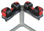 Custom RAPID Stainless Steel Dumbbells Logo Available For Gym Fitness