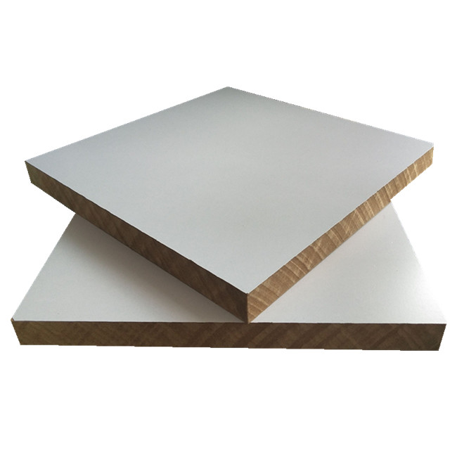 CARB Waterproof 18mm Melamine Faced MDF For Furniture