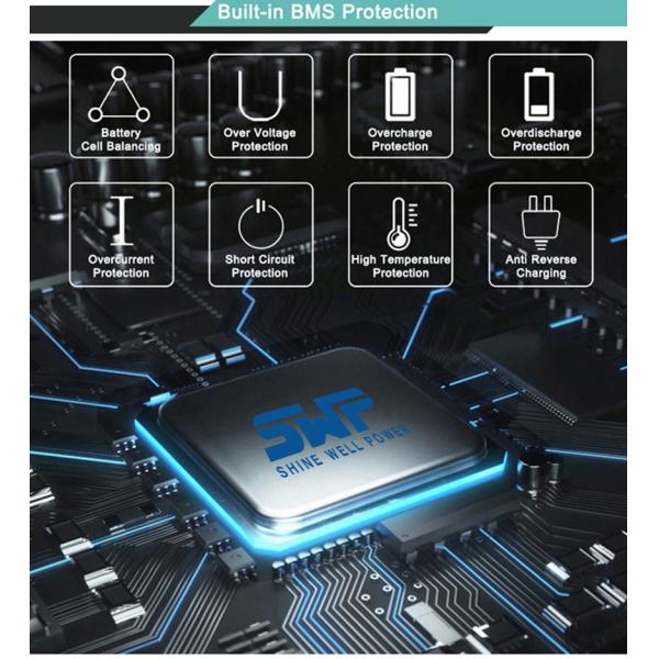 All-In-One Solar Energy Storage System 51.2V100Ah Module Home Solar Battery With Charge/Discharge Efficiency ≥97%