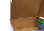 Custom Size Corrugated Gift Box Colorful Kraft Paper Corrugated Box double wall
