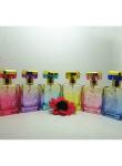perfume bottle manufacturers recycled glass bottles black blue red pink green