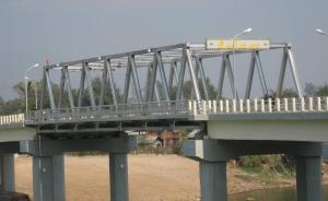 Wholesale High Stiffness Steel Truss Bridge Professional With Double lanes from china suppliers