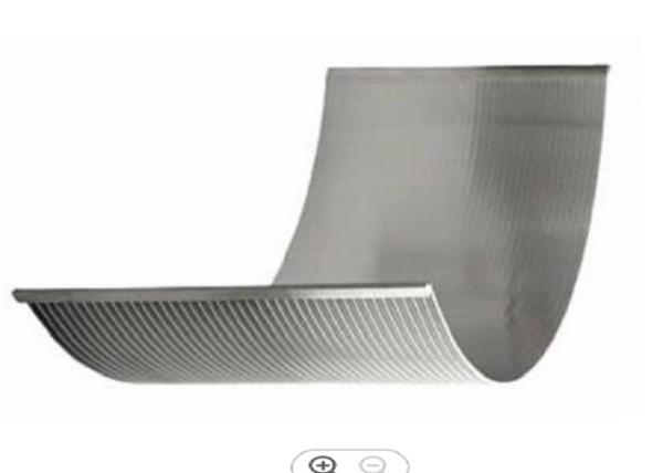 ID 100mm Stainless Steel 304 Sieve Bend Screen Corrosion Resistance For Food and