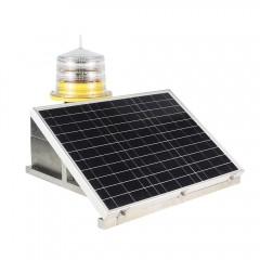 Wholesale Red Flash 12V 24AH 20W Medium Intensity Aviation Light Solar ICAO from china suppliers