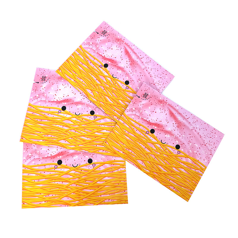 Custom Printing Three side sealing OPP plastic food packaging candy cookies toy bag with Factory price