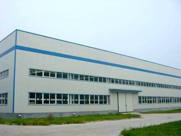 Pre Manufactured Q235B Prefab Steel Structure Buildings ASTM