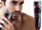 2200mAh Electric Hair Trimmer , 100v-240v Waterproof Hair Clippers Rechargeable