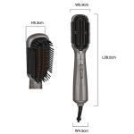 Tourmaline Ultralight Ceramic Hot Brush Styler , Ionic Hot Air Straightening