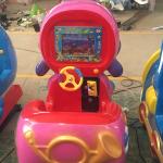 3d Video Game Horse Kiddie Ride Machines For Outdoor Amusement 100W