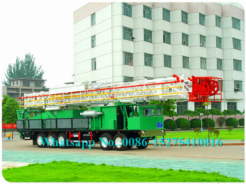 1500m Drilling Depth Borehole Drilling Machine With 403kw CAT Engine ZJ15/1350CZ