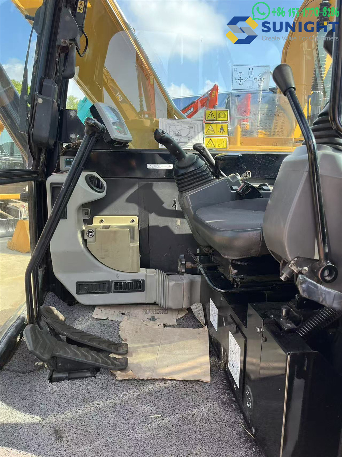 Small Japan Machine Second Hand CAT Caterpillar 307E Excavator In Low Freight Used Caterpillar CAT 307E Excavator