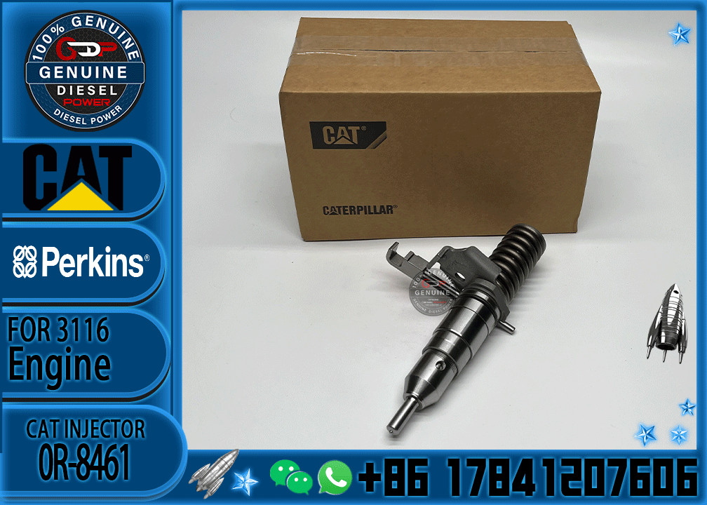 For Caterpillar E320b E325b E322b 3114 3116 Engine Diesel Fuel Injector 127-8222 0R-8461