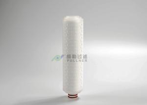 Wholesale 0.1-1μM Filtration Accuracy PES Material Pleated Filters Wide Chemical Compatibility from china suppliers