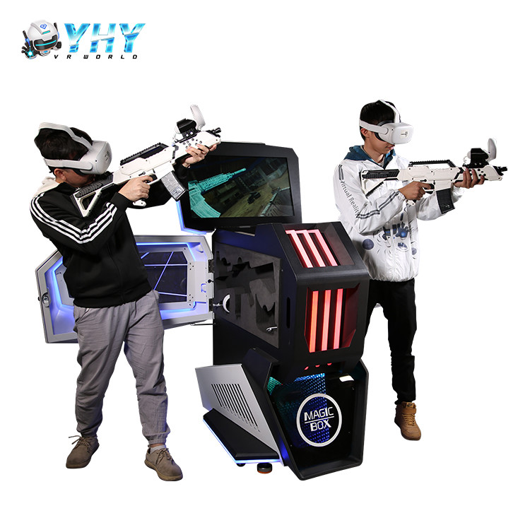 Two Players VR Battle Platform Interactive Games Simulator