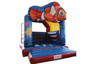 China PVC inflatable bouncy reliable inflatable clown fish jumping durable inflatable jump house on sale on sale