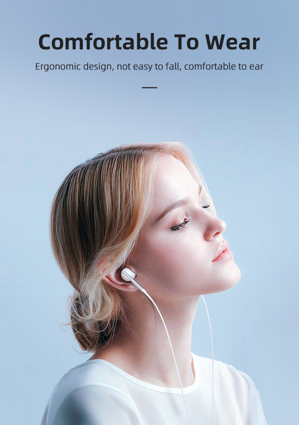 M15 Compound Diaphragm Wired Earphones 3.5mm PVC Mini Earphone Headset