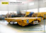 Solid Railway Equipment Electric Heavy Load Cart Flat Car For Material