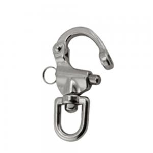 Wholesale 304/316 Stainless Steel Marine Quick Release Swivel Eye Snap Shackle with Standard Size from china suppliers