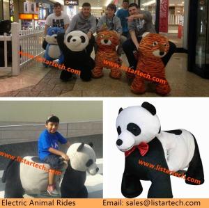 Wholesale Motorized Plush Ride On Toy Coin Operated Electric Animal Scooter for Indoor and Outdoor from china suppliers