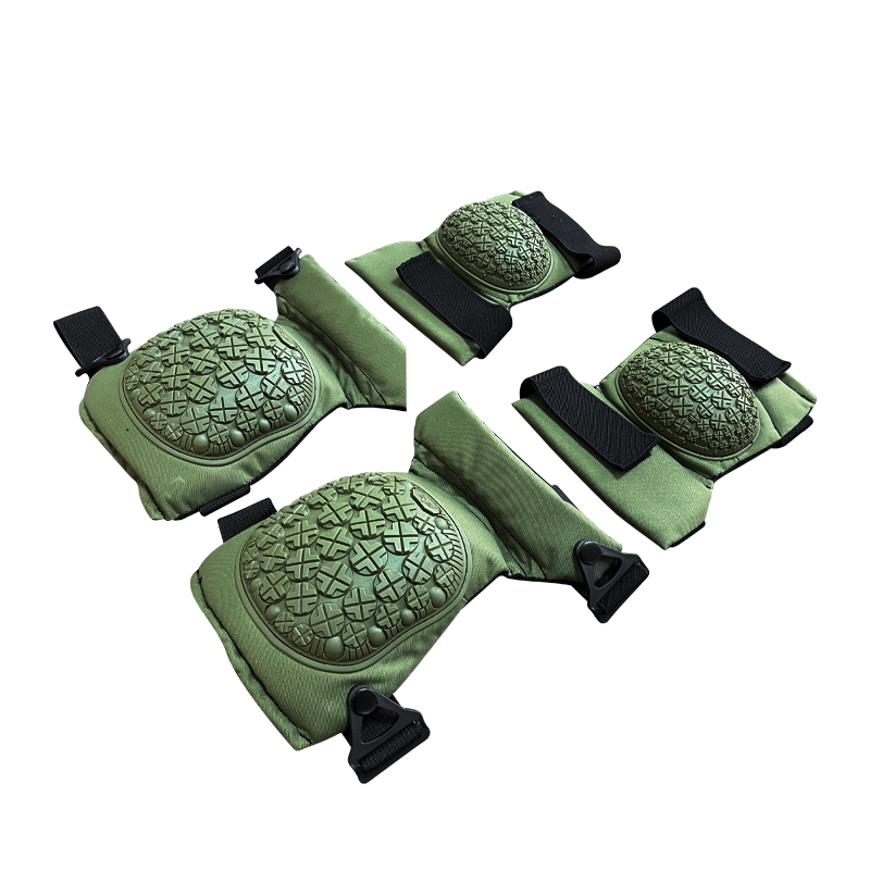 Outdoor Roller Skating Protective Gear Green Polyester Cotton Material for Adults